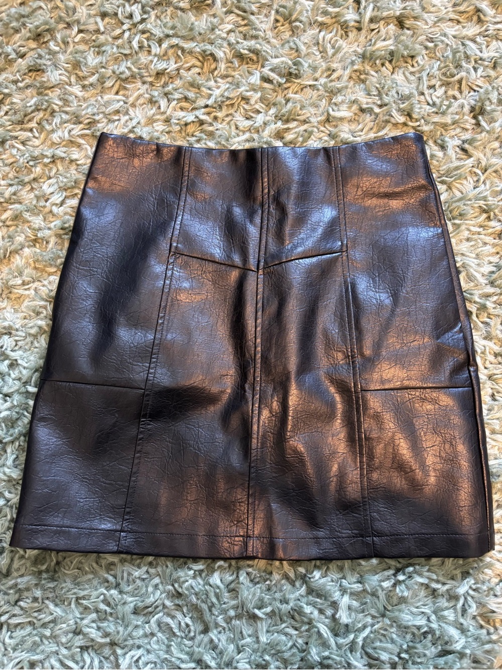 🖤NWT Leather Mini Skirt